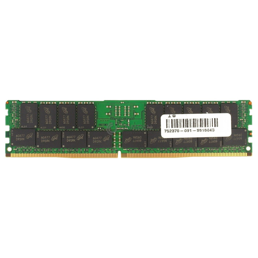 752370-091 HP DDR4 32GB 2RX4 PC4-17000 2133MHZ RDIMM